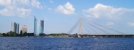 Den mest ikoniska bron över floden Daugava Foto nr 183