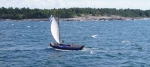 Farkost med finsk båtklubbsflagga Foto nr 24