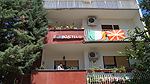Efter skakig orientering framme på Bansko 8 i Skopje Foto nr 139
