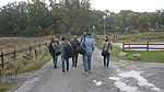 Happy team in lovely autumn whether Foto nr 3