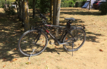 Nytvättad i campingens cykeltvätt Foto nr 143
