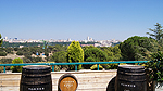 Centrala Madrid sett från Casa de Campo, stadspark 5 x Central Park Foto nr 84