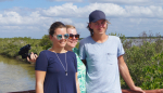 Norsk familj med hyrbil som jag åkte med Foto nr 152